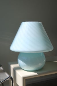 Luske Mariner Sympatisere Lyseblå Lampe | DBA - brugte lamper og belysning