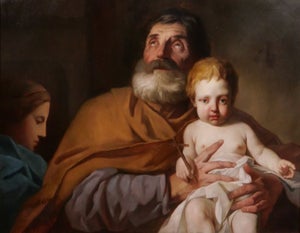 Auguste François Roumegous (XIX) - The Holy Family