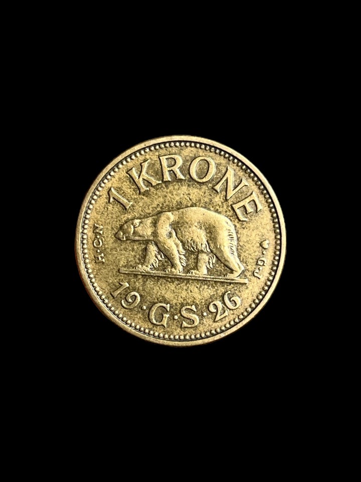 Grønland, mønter, 1 krone variant