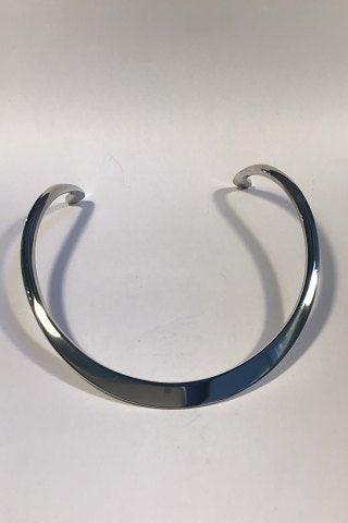 Georg Jensen Sterling Sølv Halsring No 9A VI SEN...