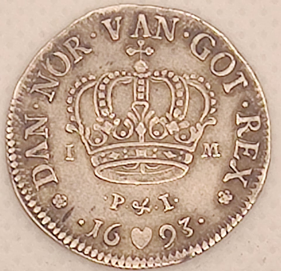 1 Mark 1693 Chr. V