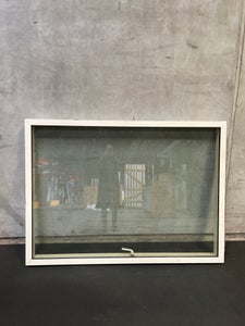 Velfac topstyret vindue, træ/alu, 1880x125x1360mm, hvid