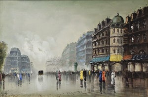Antonio De Vity (1901-1993) - Parigi dopo la pioggia