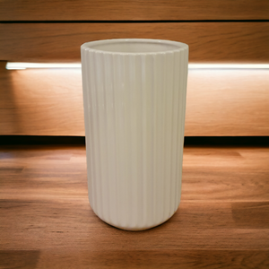 Hvid Lyngby vase H 20 cm
