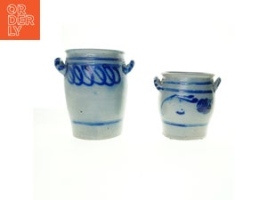 Keramik potter (str. 9 x 10 cm og 12 x 11 cm og 11 x 16 cm og 12 x 16 15 cm o...