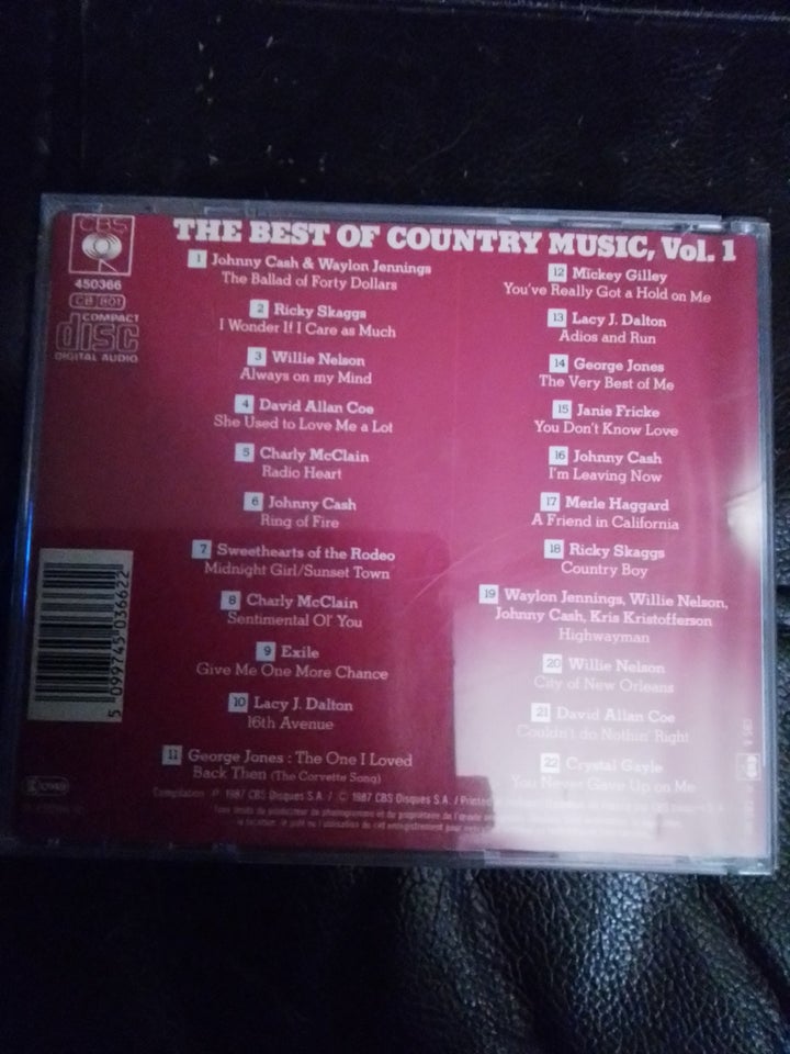 The best of country music  vol 1