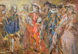 Vincenzo La Bella (1872-1954) - Festa in maschera