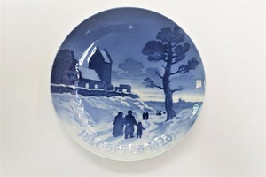 Bing & Grøndahl. Juleplatte 1926. Diameter 18 cm. (1 sorteri