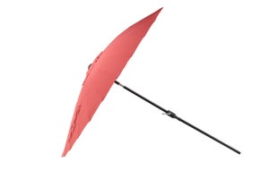 Palmetto parasol med tilt rød.