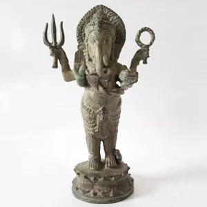 Ganesha statue i bronze 