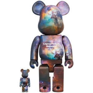 Medicom Toy Be@rbrick - 400% & 100% Bearbrick Set - Hubble Space Telescope La...