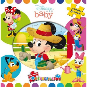 Min Første Puslespilsbog - Disney Baby - Papbog - Børnebøger Hos Coop