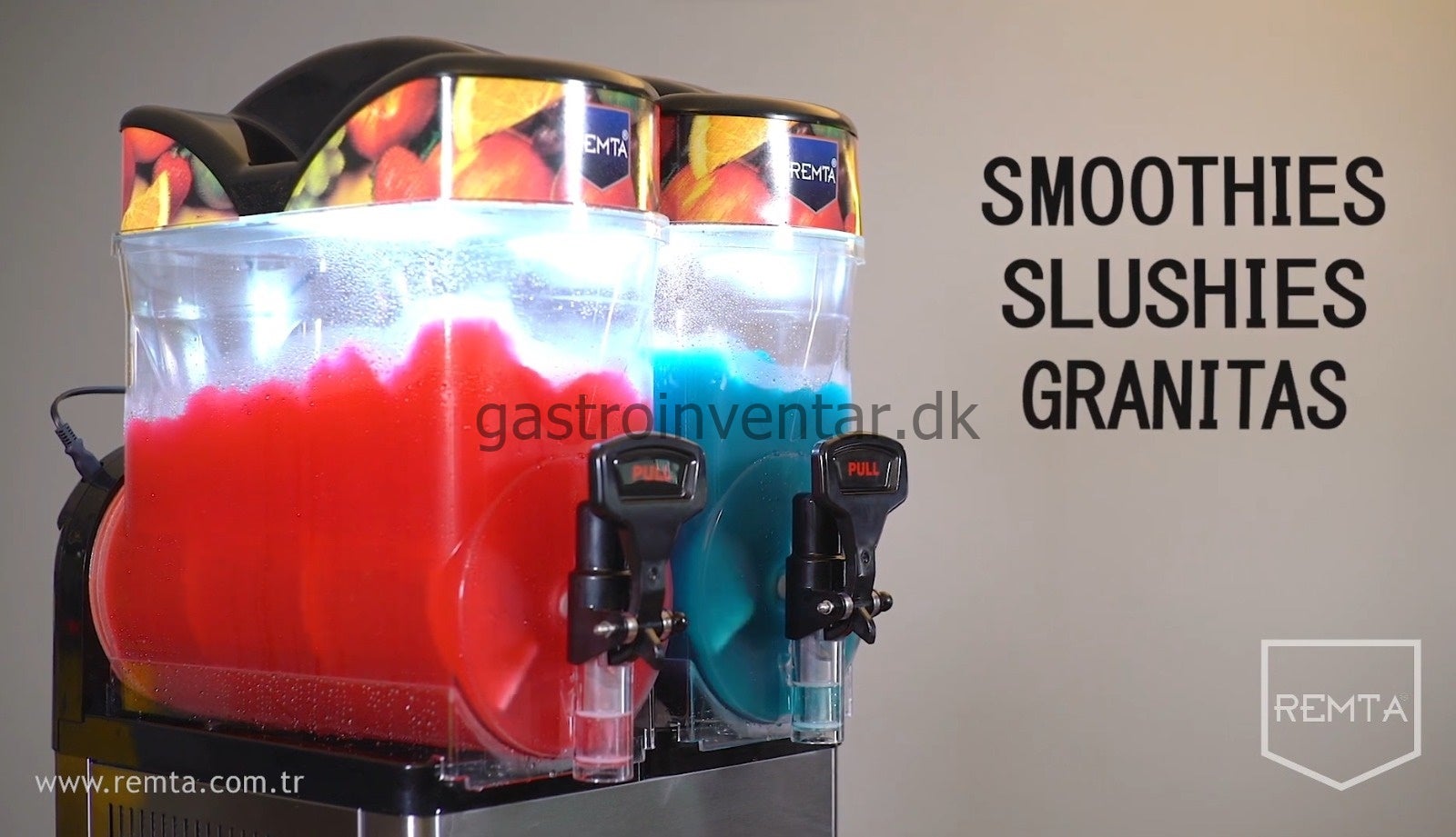 Slushice maskine – 3 x 12 liter