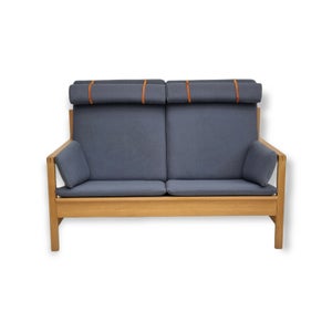 70erne, Dansk design af Børge Mogensen, renoveret sofa, model 2252, egtræ, møbel