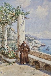 Augusto Lovatti (1852-1921) - Amalfi