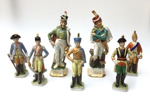 Figurer af officerer fra Napoleons krigene