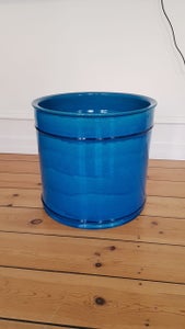 Kähler vase i turkis blå