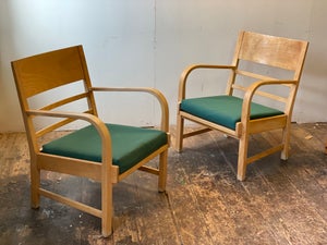Ukendt design: par lænestole 