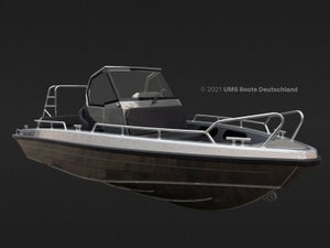 UMS 585 CC med 150 HK Yamaha påhængsmotor , Styrepultbåd, årg. 2021