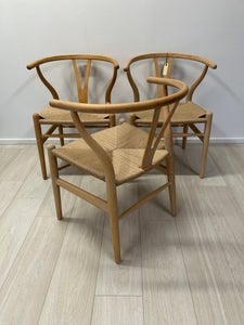 Hans J. Wegner ch24 Y-stole Ny flettet bøg. 