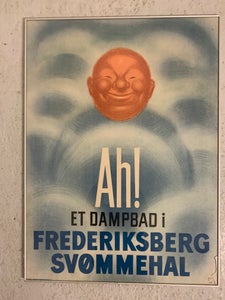Plakat, Frederiksberg Svømmehal