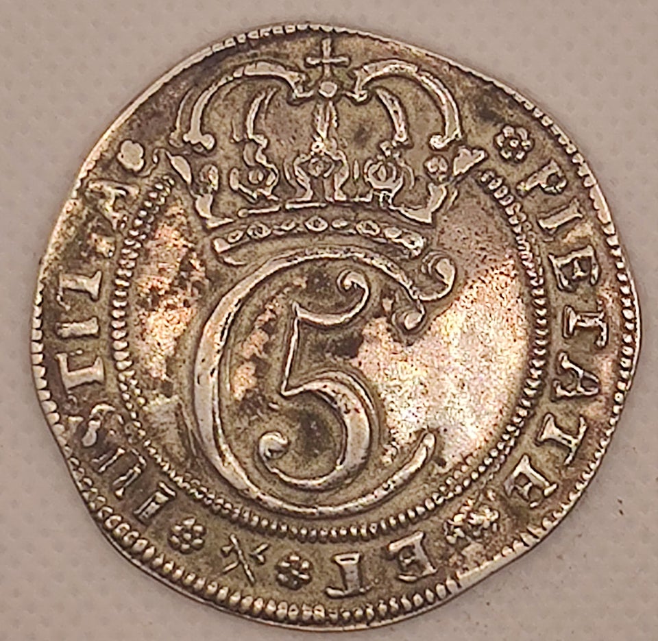 1 Krone 1673 Chr. V