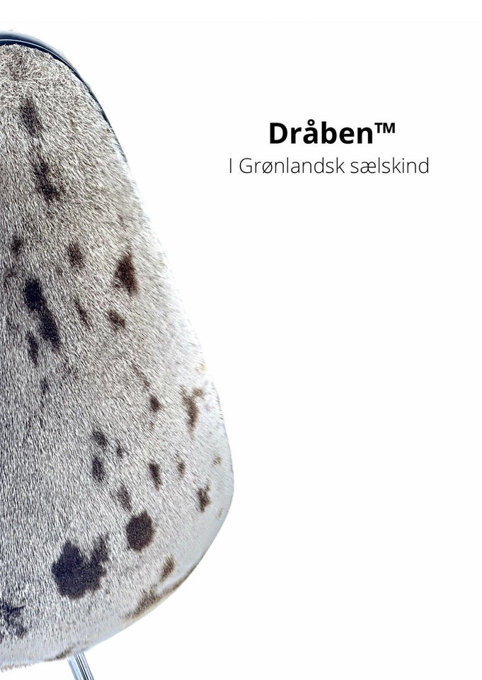 Arne Jacobsen Dråben, Sort soft Læder og Sælskin...