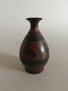 Bing & Grøndahl Unika Vase af Cathinka Olsen No 1763 VI SENDER