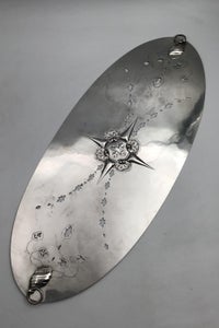 Georg Jensen Sølv Ornamental Fiskerist No 206 (1919) VI SENDER