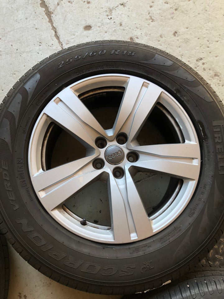 Audi Q7 Originale 18" sommerhjul Årg 2015-2019