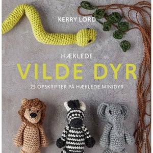 Hæklede Vilde Dyr - Hardback - Hobby & Fritid Hos Coop