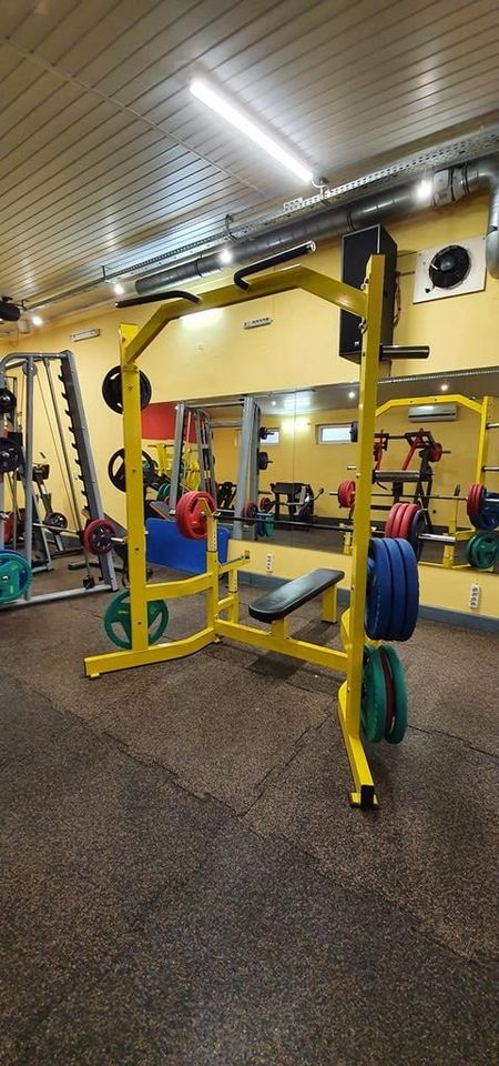 Bench Press Rack Safety Bars Pull Up Bar