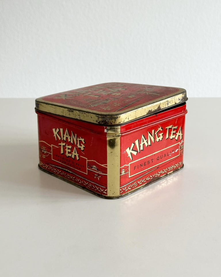 Vintage dåse, Kiang Tea