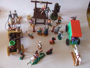 Timpo Toys, Timpo Code 3 - Figur - O enforcamento da Bandida Oeste  (33) - Plast