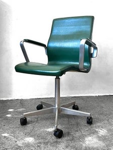 ⏰ Pop-Up Open  🔥 WEEKEND SPOT | Arne Jacobsen Oxford vintage kontorstol i læder 