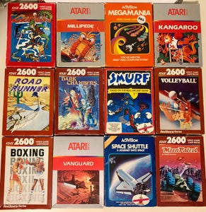 Atari - 2600 • 12 Boxed games  [including Space Shuttle] - Videospil (12) - I...