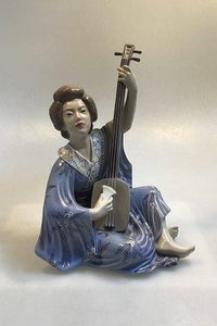Dahl Jensen Figur Japansk kvinde/Geisha No 1155 VI SENDER