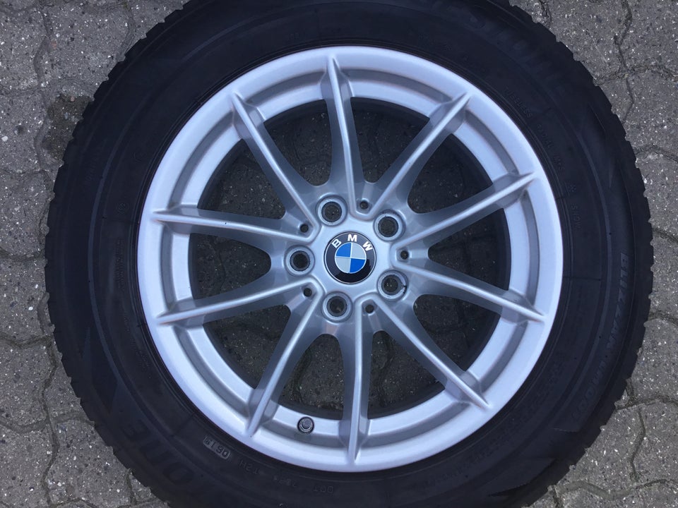 BMW 320D - 16" Alufælge m/Vinterdæk Sælges