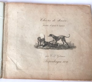 Chiens de chasse - C. D. Gebauer, 1821