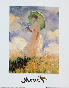 Claude Monet - Woman with parasol, 1886 - Artprint - 30 x 24 cm