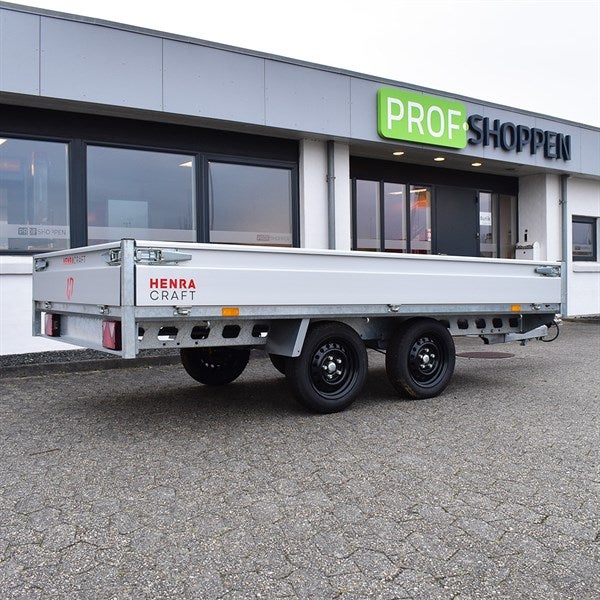 Henra Platformtrailer 1.700 kg Dobbeltakslet ink...