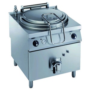 Heavy Duty Boiling Pan - 60L - Indirect Heat - 70cm Deep - Electric