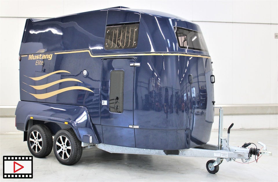 Mustang Elite hestetrailer CSS - Royal Blue - m/...