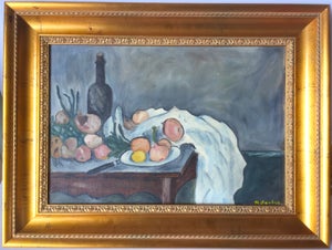 Blomsteropstilling - Paul Cézanne, efter