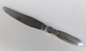 Georg Jensen. Sølvbestik (925). Kaktus. Frokostkniv. Længde