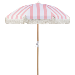 Parasol hvid/lyserød ø 150 cm MONDELLO