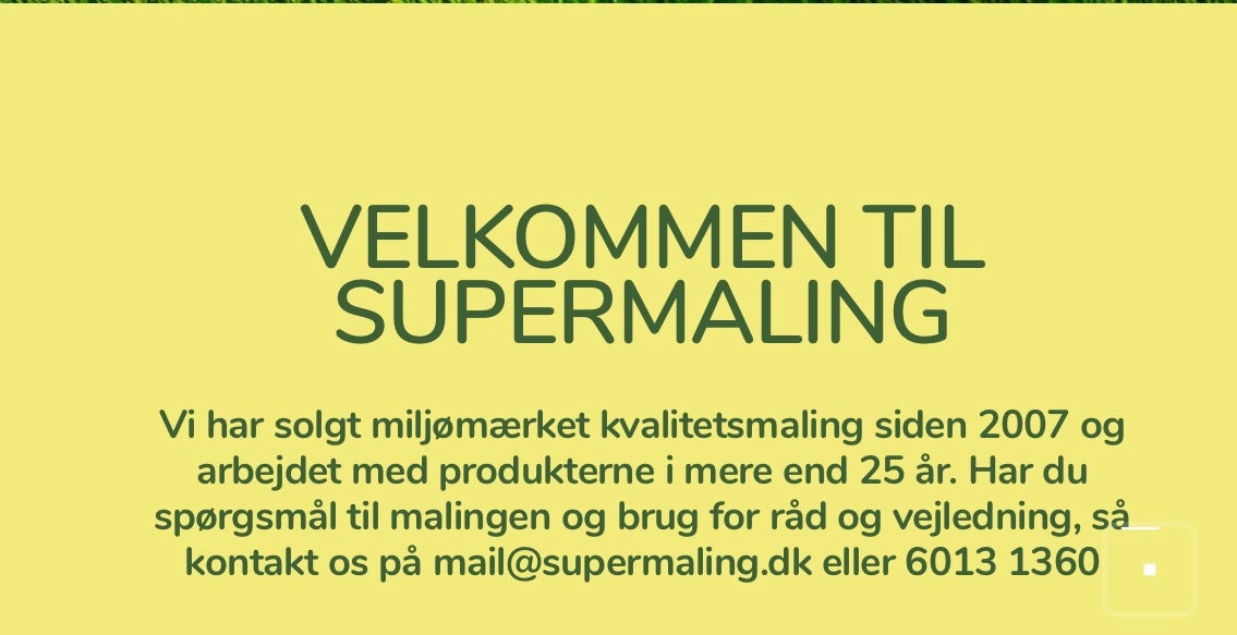 Bannerbillede for Supermaling - Bee25ApS