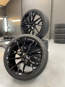 Komplet sæt dæk og fælge til Porsche TAYCAN + Audi E-tron GT