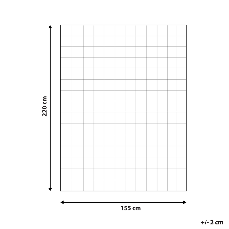 Dyne med Dobbeltlag 155x220 cm KORAB 