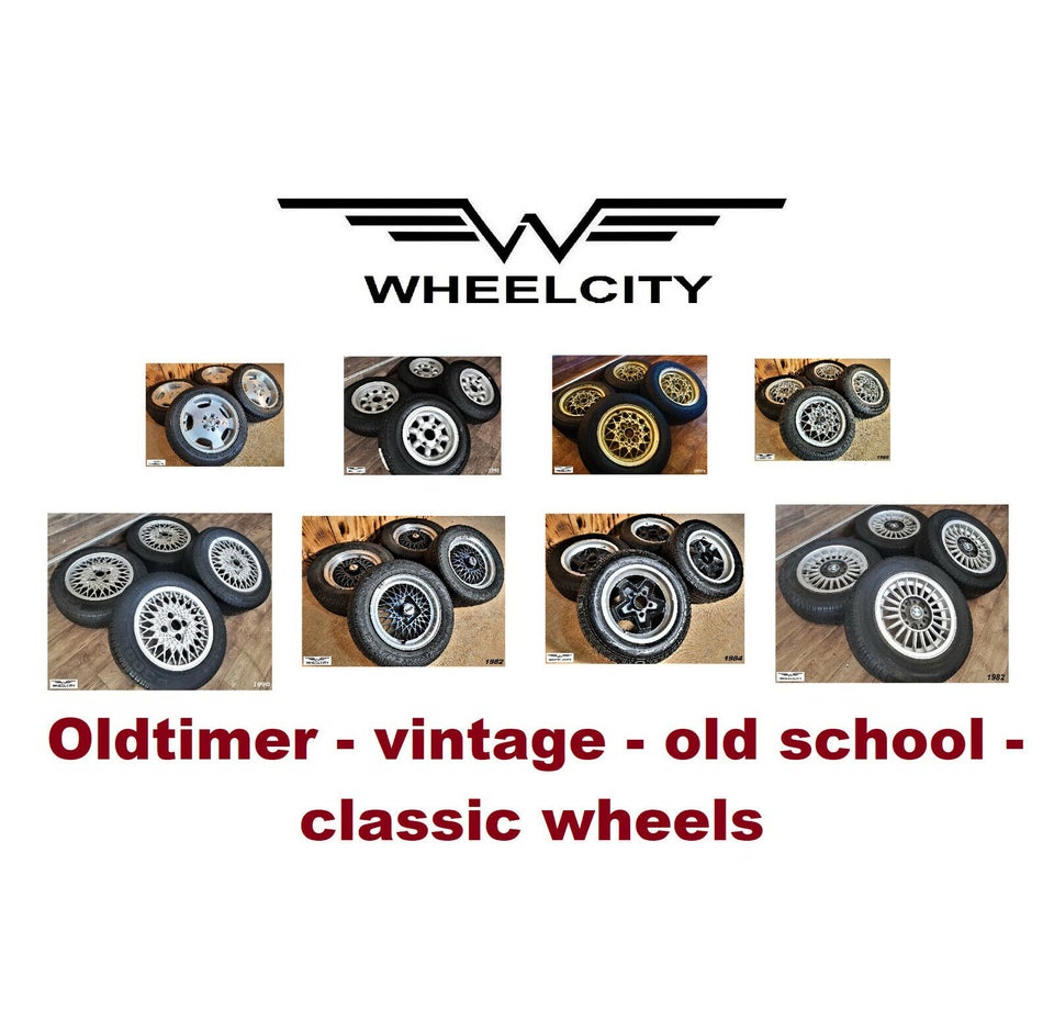 Ud forbandelse skarpt WheelCity.dk - Retro Oldtimer wheels – dba.dk – Køb og Salg af Nyt og Brugt